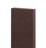 TRANSFORM TRAPLAST Plastová Palubka 132/32, délka 1,20m, bez pera, s drážkou, hnědá